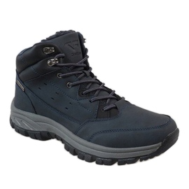 Botas de neve com isolamento azul escuro T-1860 azul marinho 1 Botas de neve com isolamento azul escuro T-1860 azul marinho 1