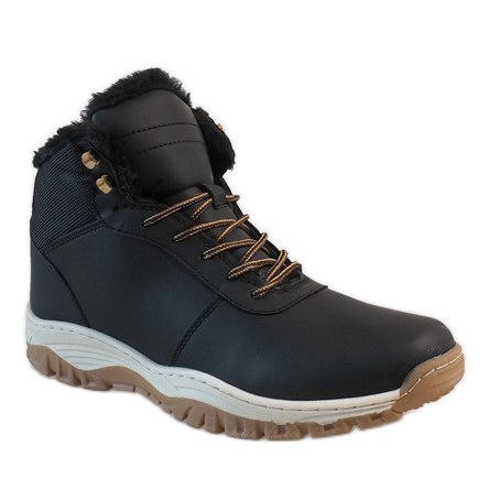 Botas de neve pretas isoladas A1717-1 preto 1