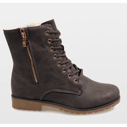 Botas isoladas cinza E591-3 2