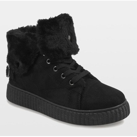 Botas isoladas pretas B192-1 preto 1