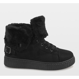 Botas isoladas pretas B192-1 preto 2