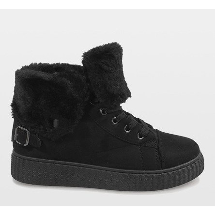 Botas isoladas pretas B192-1 preto 2