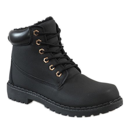 Botas isoladas pretas B1819-1 preto 1