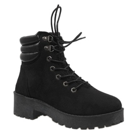 Botas G-51 de camurça preta preto 1 Botas G-51 de camurça preta preto 1