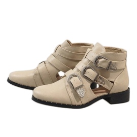 Botins bege abertos 99-36 1