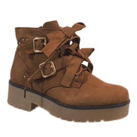 Botas de camelo mulas MDM122 marrom 1