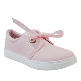 Tênis rosa com laço 3057-4 1