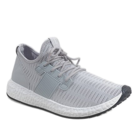 Calçados esportivos masculinos cinza S33 1