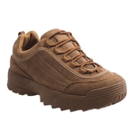 81016 sapatos esportivos da moda marrom castanho 1