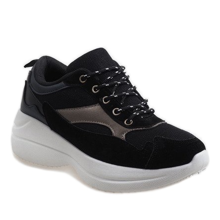 Sapatos esportivos pretos da moda de 1862 1