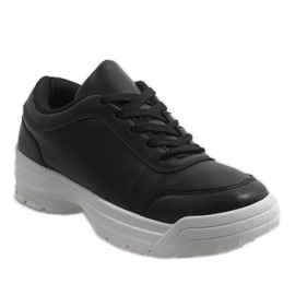 Sapatos esportivos da moda pretos de 1858 1