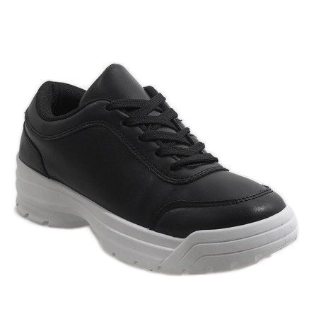 Sapatos esportivos da moda pretos de 1858 1