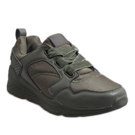 Sapatos esportivos verdes 520-7 1