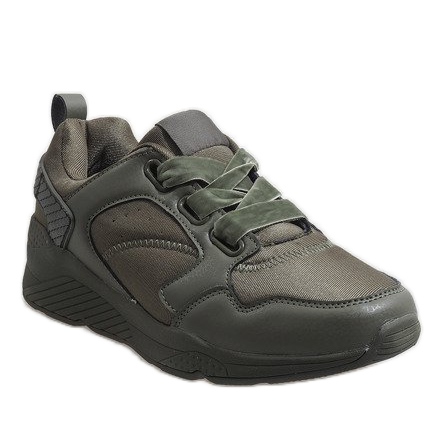 Sapatos esportivos verdes 520-7 1