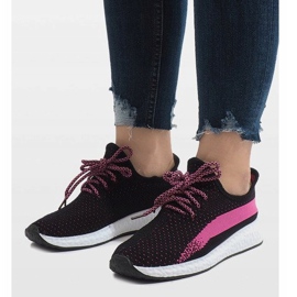 Tênis esportivos pretos 6751-Y 1