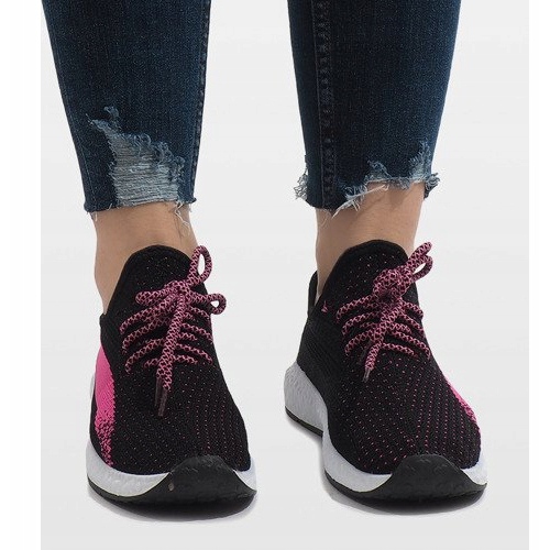 Tênis esportivos pretos 6751-Y 2