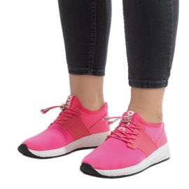 Sapatos esportivos rosa 499-Y 1
