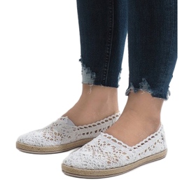 Tênis de renda branca JX57P branco 1