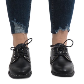 Sapatos Black Jazz Ćwieki 6288-1 preto 2