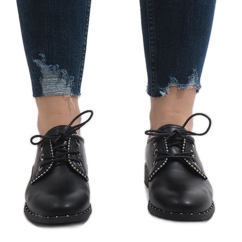 Sapatos Black Jazz Ćwieki 6288-1 preto 2