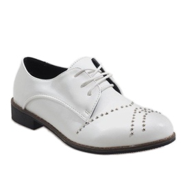 White Jazz Shoes Brads HH-82 branco 1