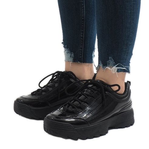 Sapatos esportivos da moda pretos 82017 1