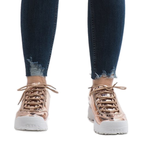 Champanhe Fashion Sports Shoes 82017 amarelo 2