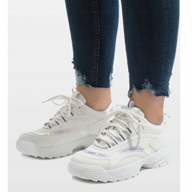 Calçados esportivos da moda brancos BO-62 1