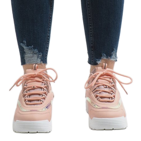 Sapatos esportivos da moda rosa BO-62 1