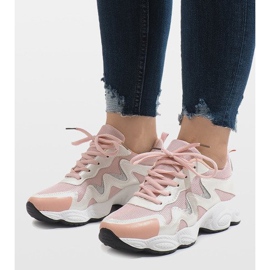 Sapatos esportivos da moda rosa KB-153 1