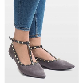 Bailarinas cinzentas 127-13 cinza 2 Bailarinas cinzentas 127-13 cinza 2