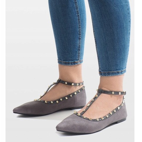 Bailarinas cinzentas 127-13 cinza 1 Bailarinas cinzentas 127-13 cinza 1