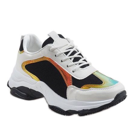 Calçados esportivos pretos da moda 2018-6 branco 1