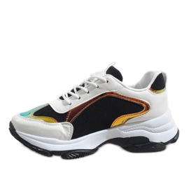 Calçados esportivos pretos da moda 2018-6 branco 2