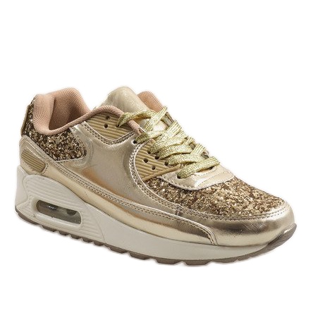 Calçados Esportivos Gold Shiny B64-1 dourado 1