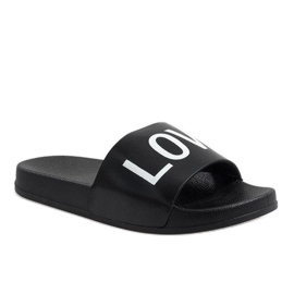 Chinelos Black love 812A preto 1