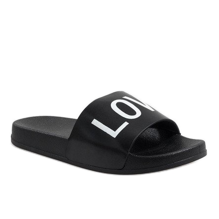 Chinelos Black love 812A preto 1