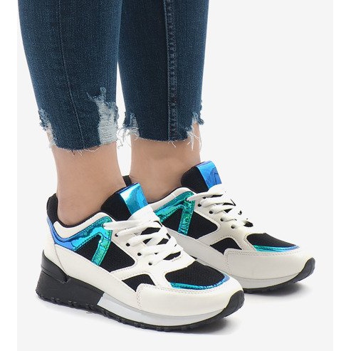 Tênis pretos na moda calçados esportivos 12/2018 branco 2