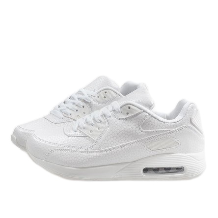 Calçados esportivos masculinos brancos HY-1607 2