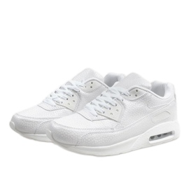 Calçados esportivos masculinos brancos HY-1607 3