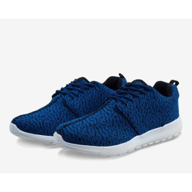 Calçado desportivo azul marinho LD19-4 2