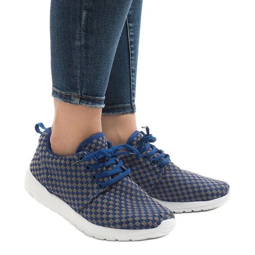 Calçado desportivo azul A5126 2