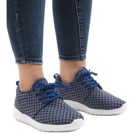 Calçado desportivo azul A5126 1