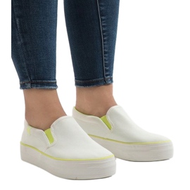 Tênis branco plataforma GF-41 1