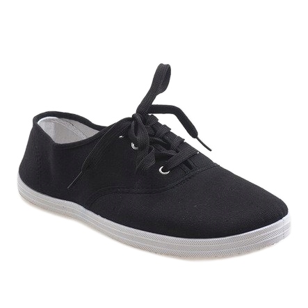 Tênis masculinos negros SR13103 preto 1