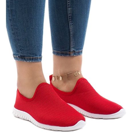 Calçados esportivos vermelhos 909-17 1