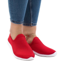 Calçados esportivos vermelhos 909-17 2