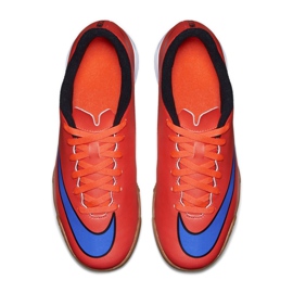 Chuteiras Nike Mercurial Vortex Ii Ic Jr 651643-650 vermelho vermelho 2