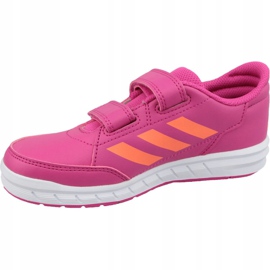 Sapatos cor-de-rosa Adidas AltaSport Cf Jr G27088 1