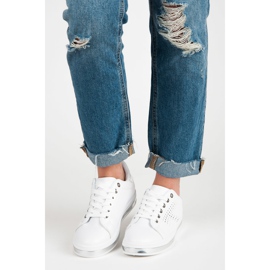 Tênis brancos com holograma 1 Tênis brancos com holograma 1